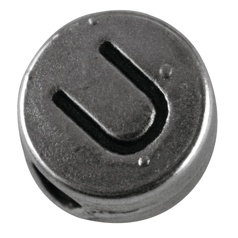 Buchstaben aus Metall silber