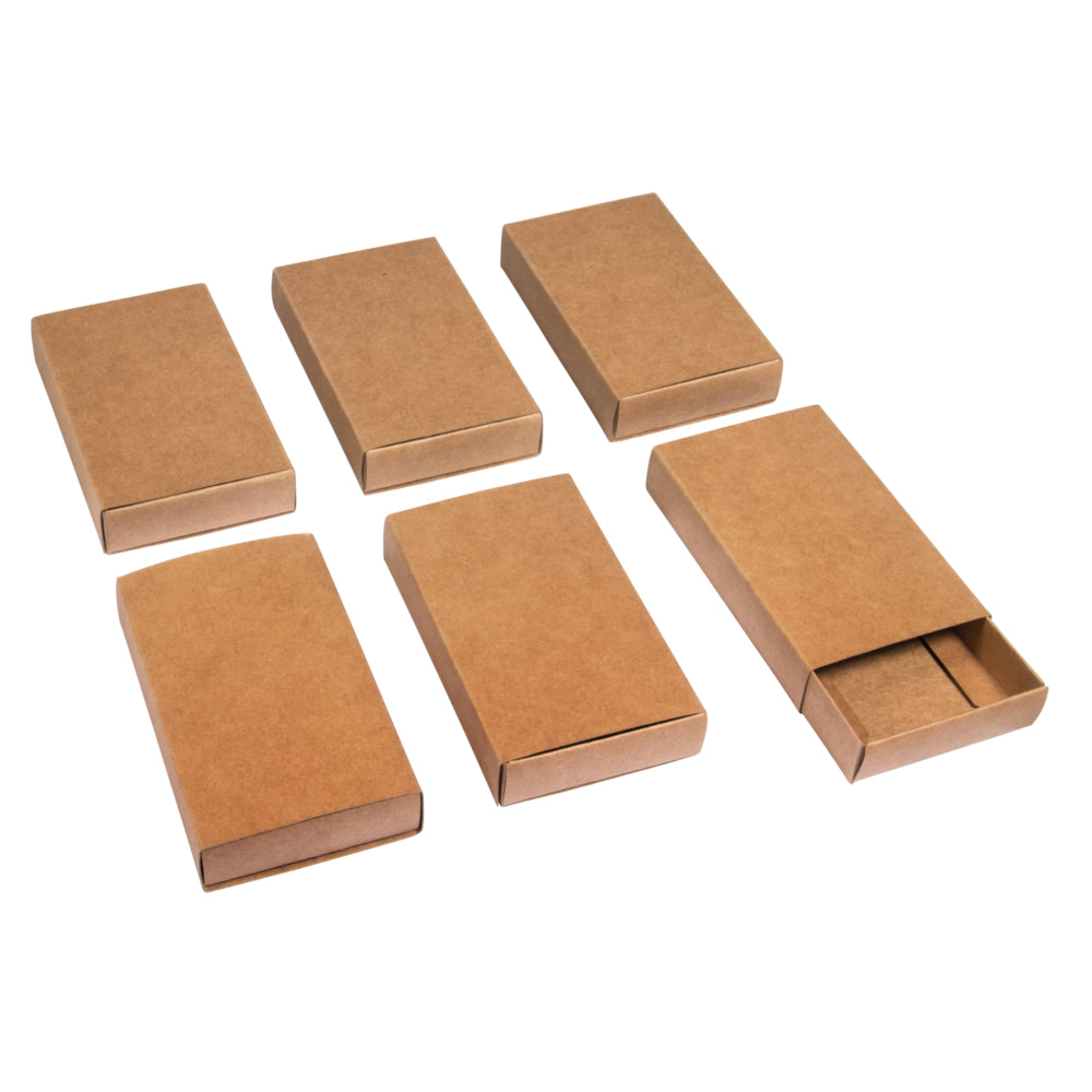Streichholzschachtel Set groß kraft , FSC