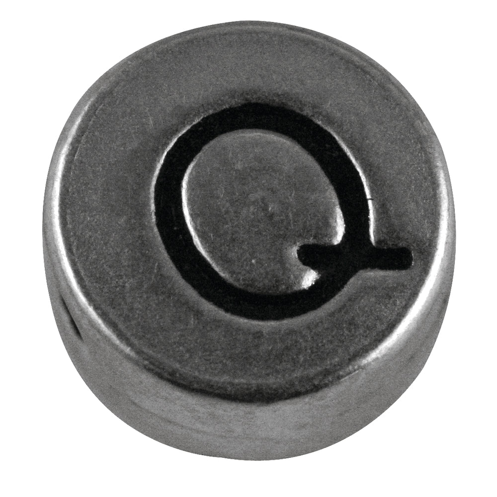 Buchstaben aus Metall silber