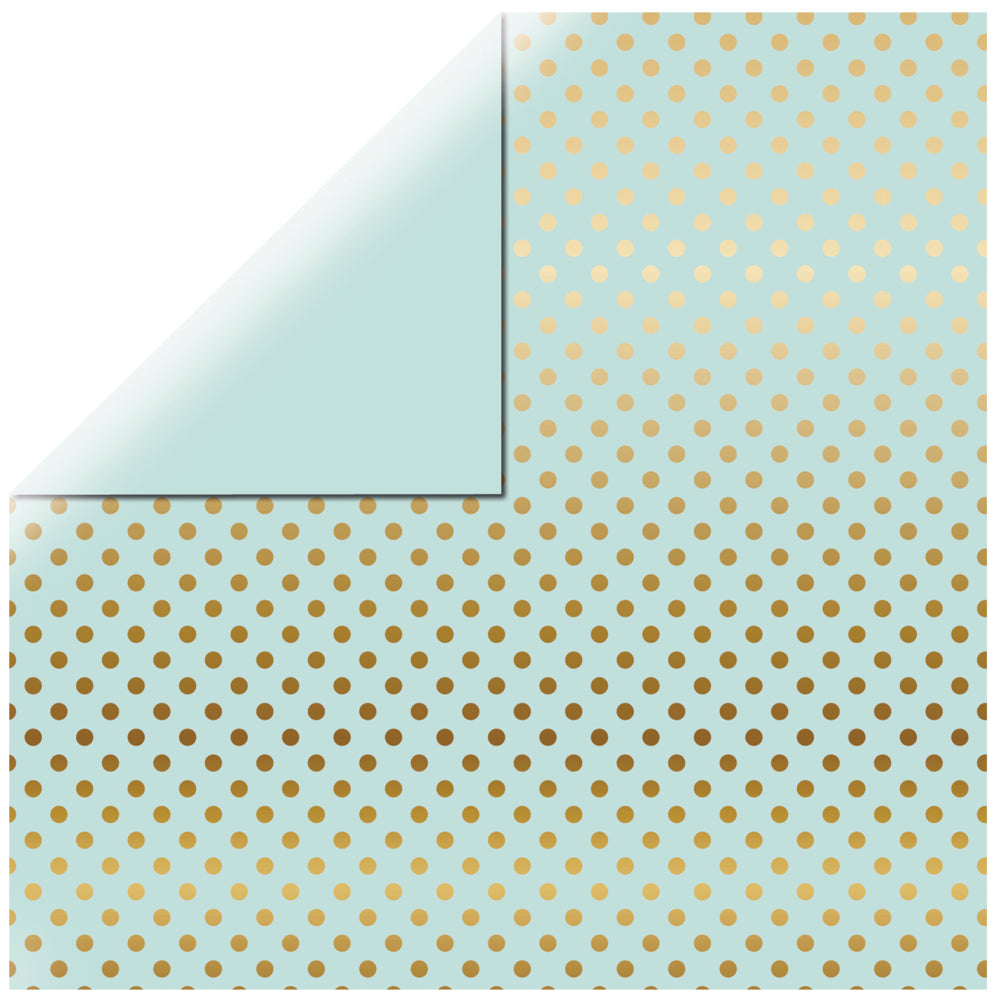 Papier mit Folienpunkten