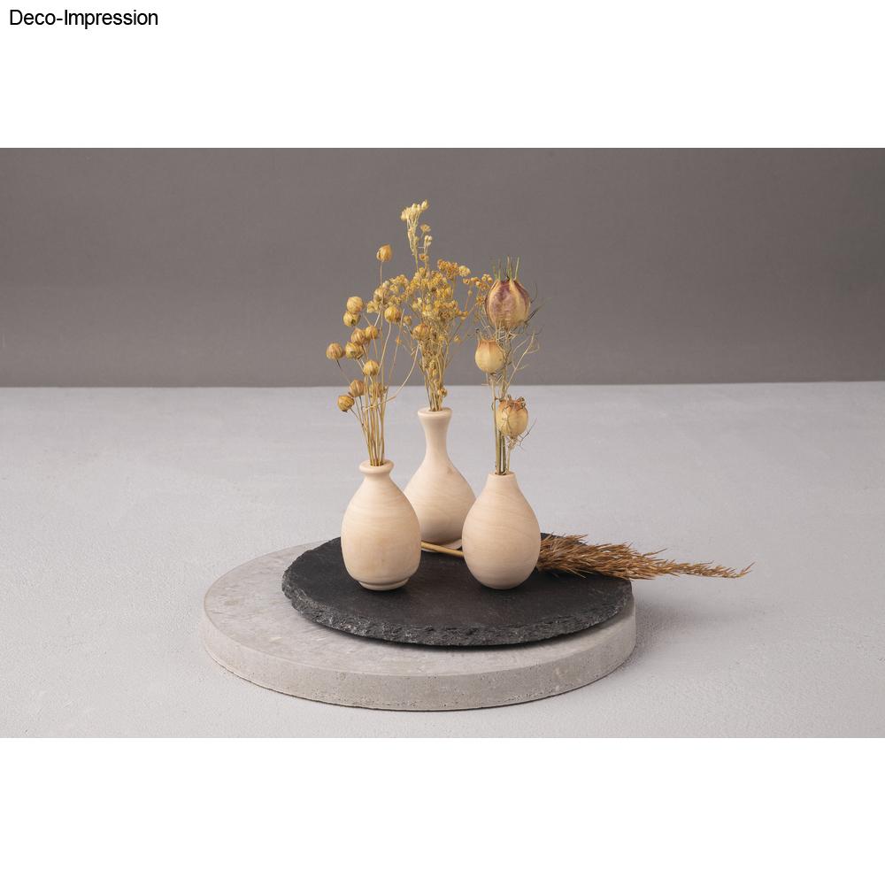 Holzvasen-Minis Set
