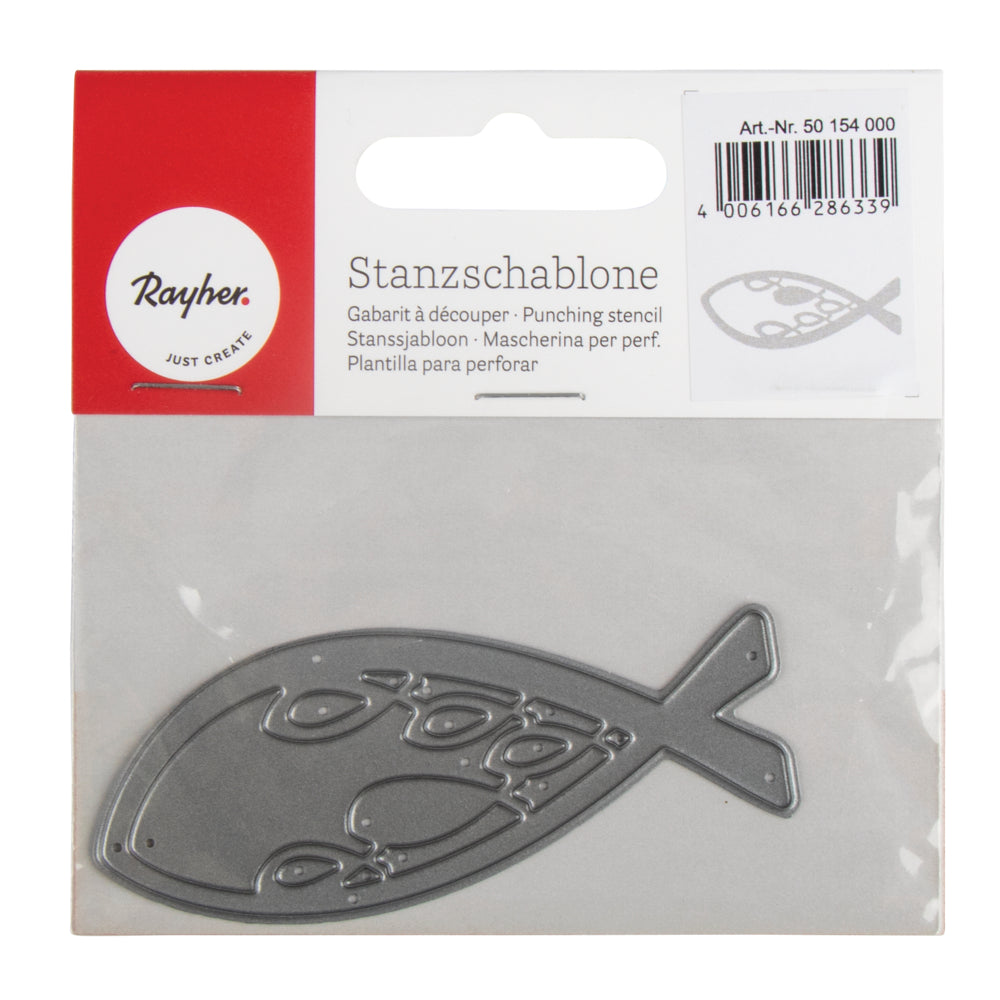 Stanzschablone Fische