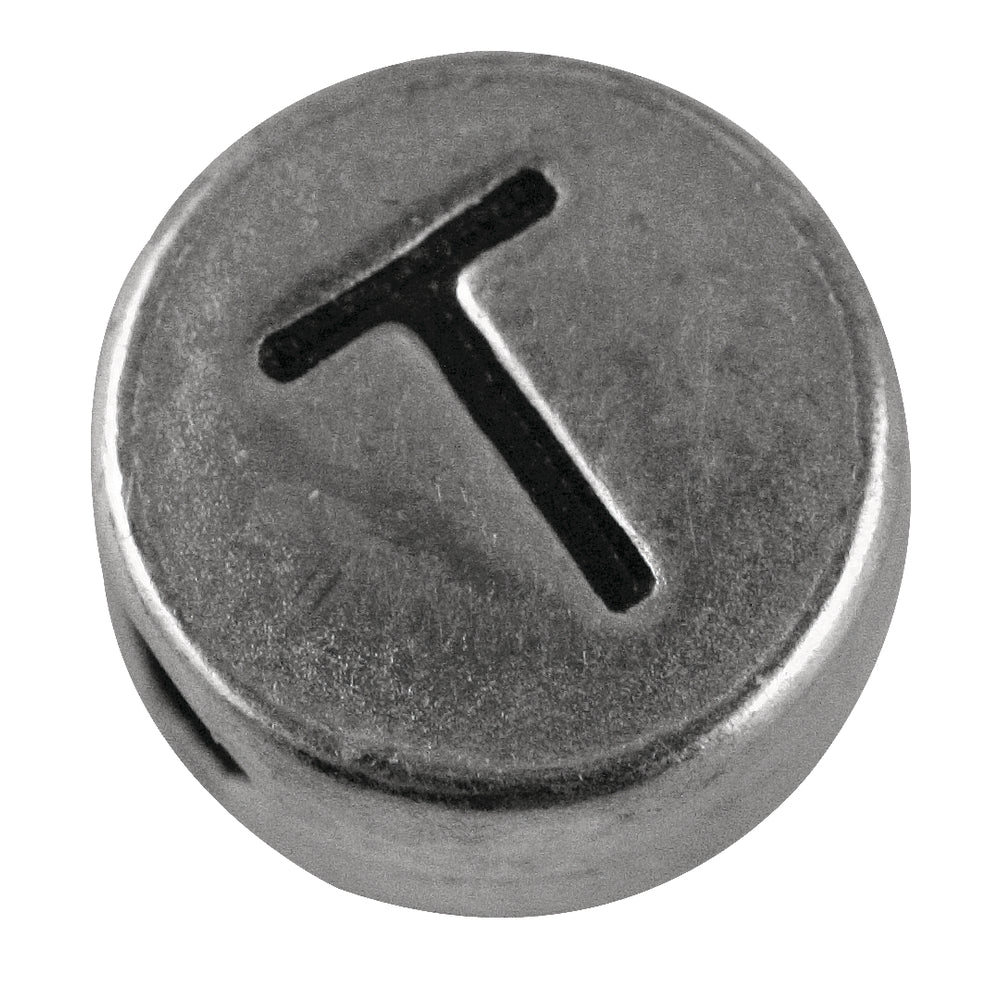 Buchstaben aus Metall silber