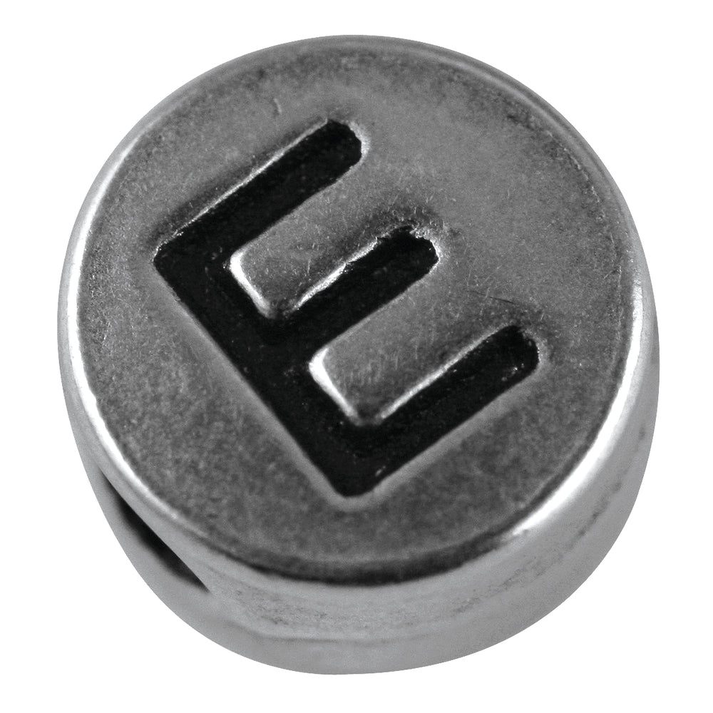 Buchstaben aus Metall silber
