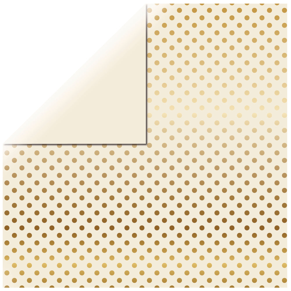 Papier mit Folienpunkten
