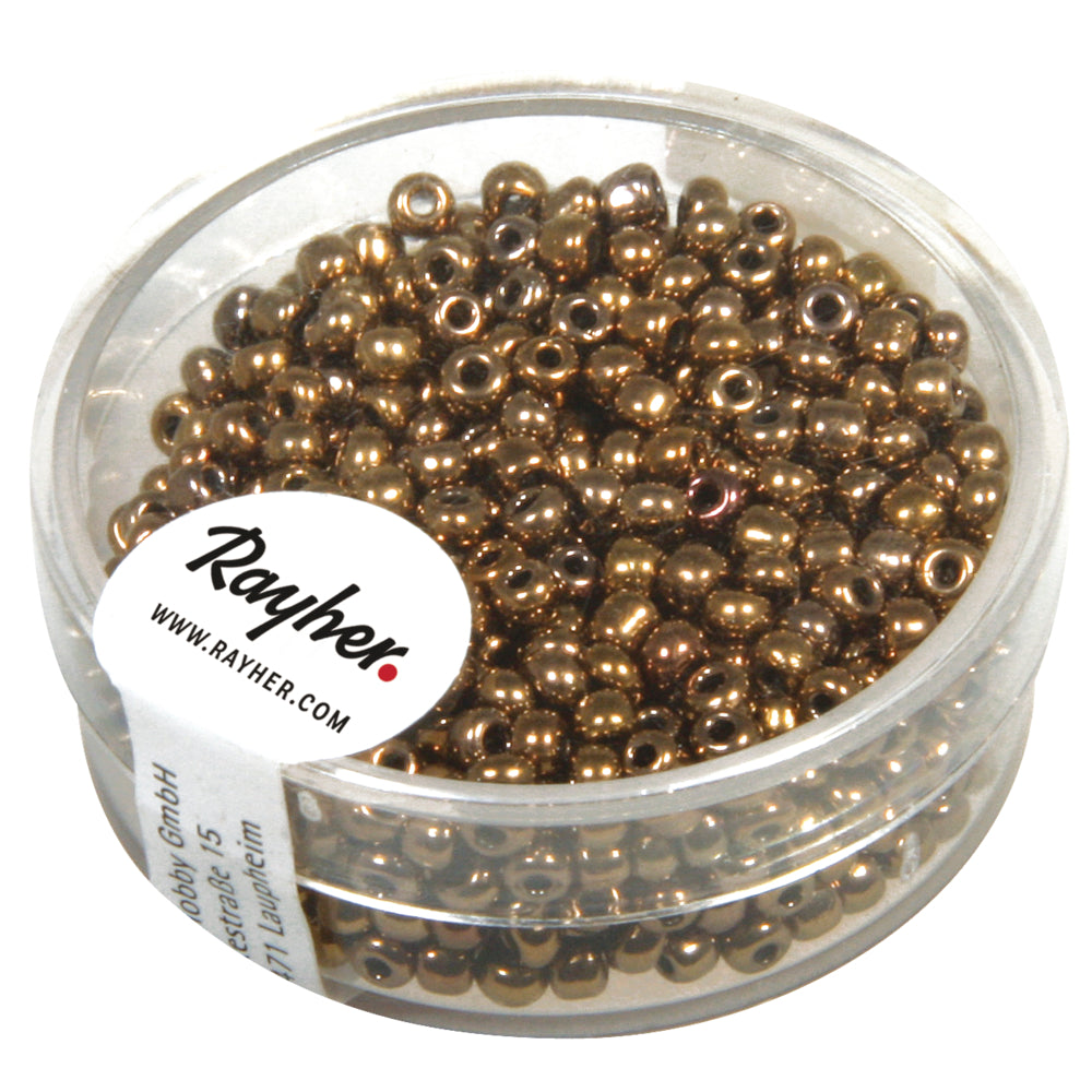 Rocailles metallic 2,6 mm ø