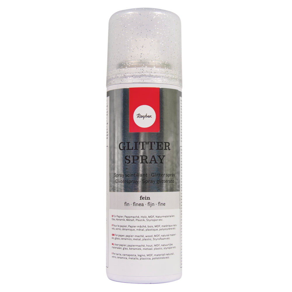 Sprühfarbe Glitter fein