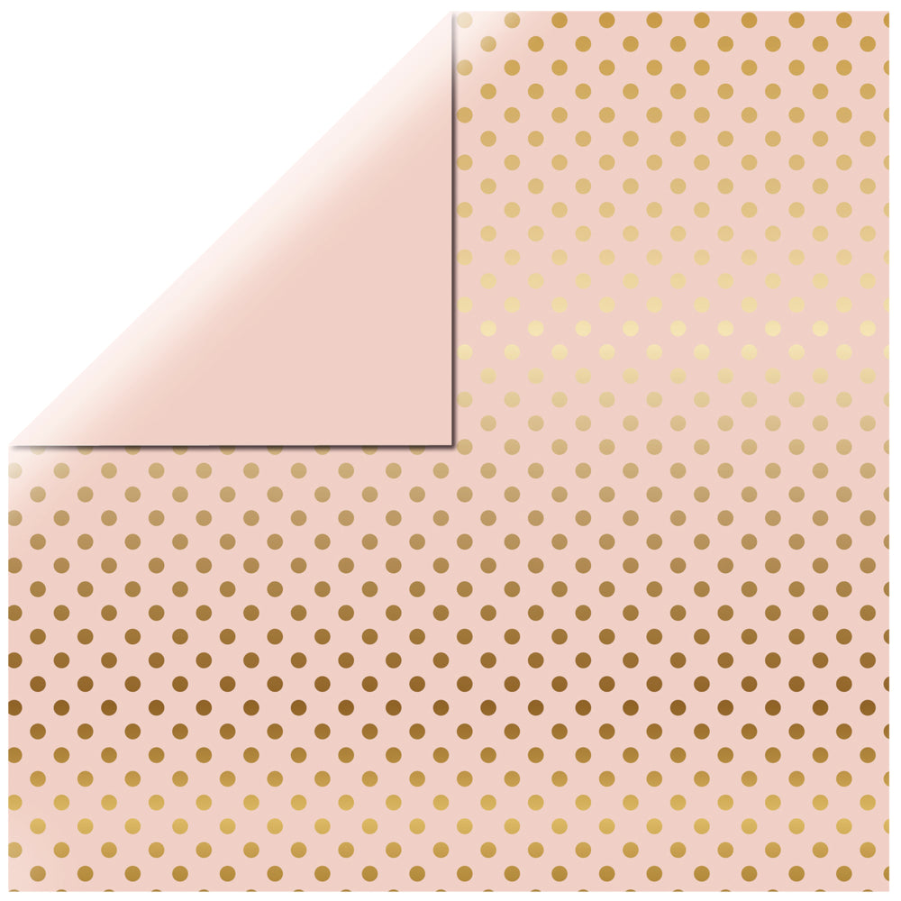 Papier mit Folienpunkten