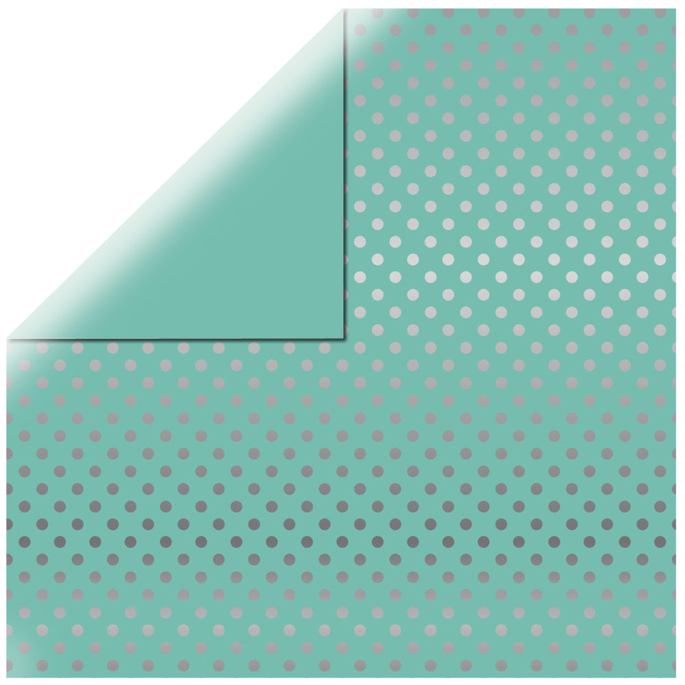 Papier mit Folienpunkten