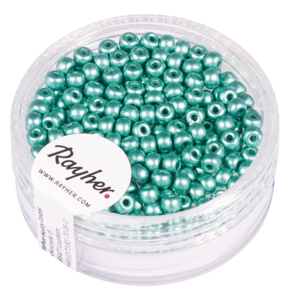 Rocailles matt samt 3 mm ø