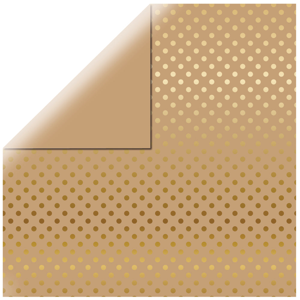 Papier mit Folienpunkten