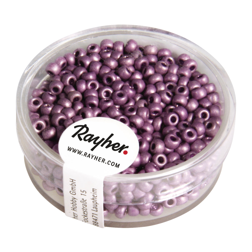 Rocailles metallic 2,6 mm ø