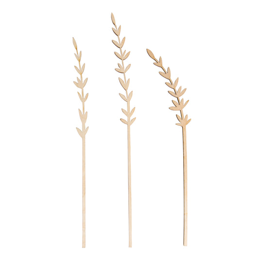 Holzstecker Lavendel