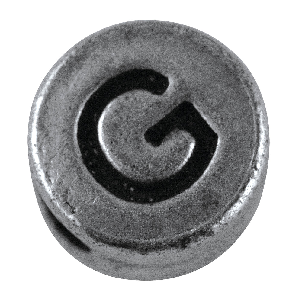 Buchstaben aus Metall silber