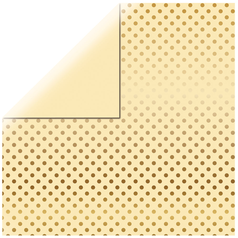 Papier mit Folienpunkten