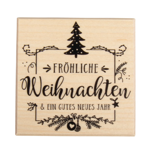 Stempel Fröhliche Weihnachten