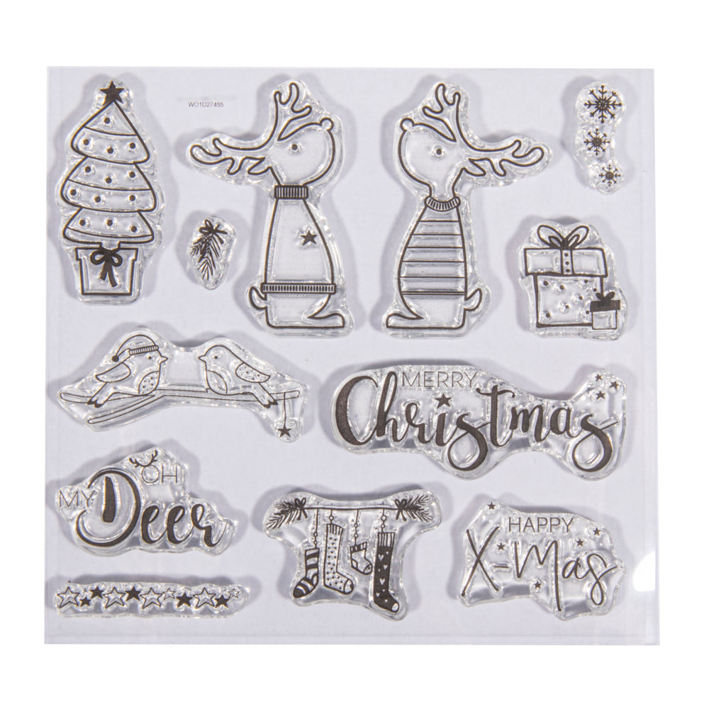 Clear Stamps Rentierfreunde