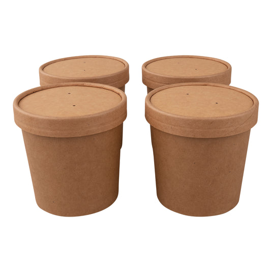 Papp-Becher mit Deckel