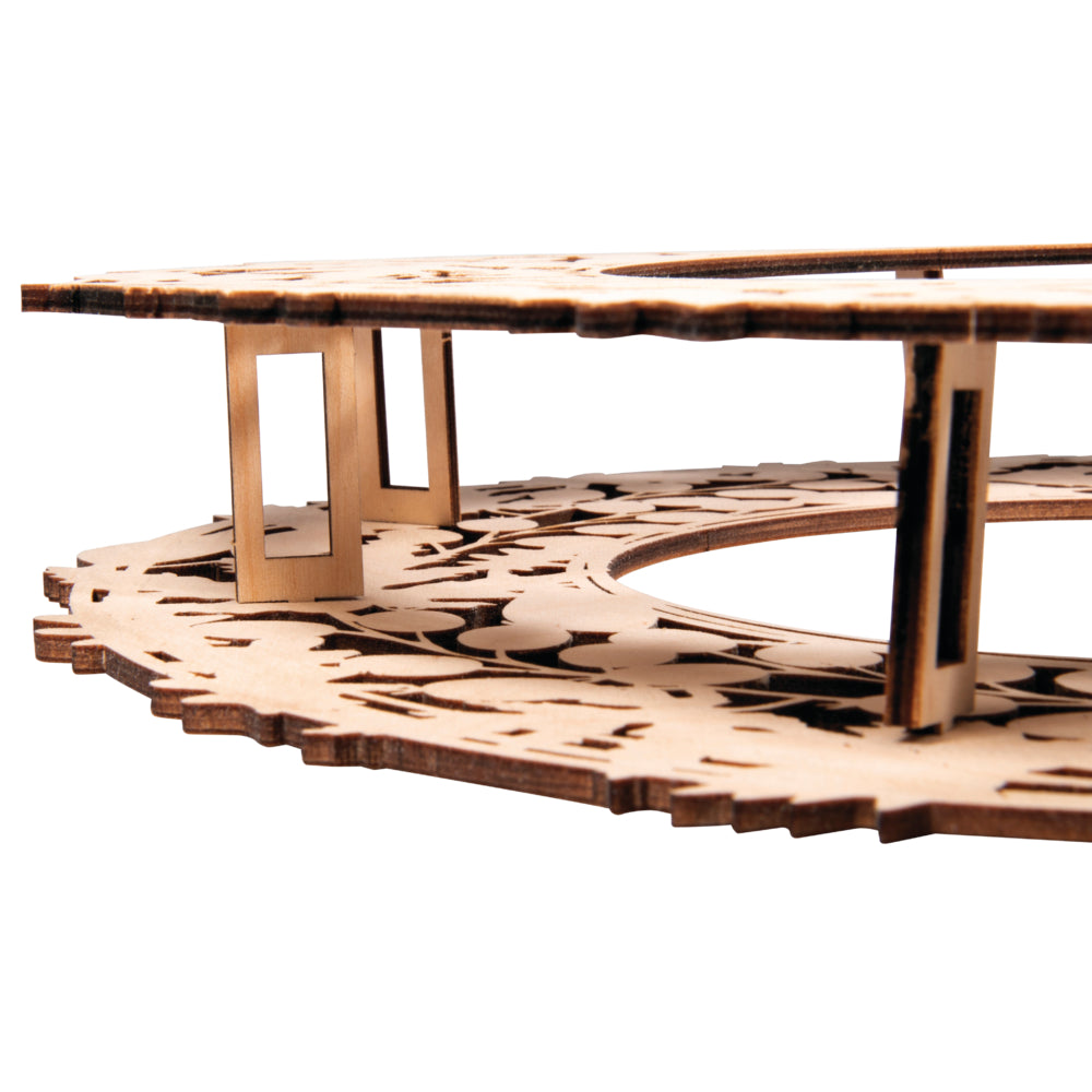 Holz Kranz Beere & Blatt