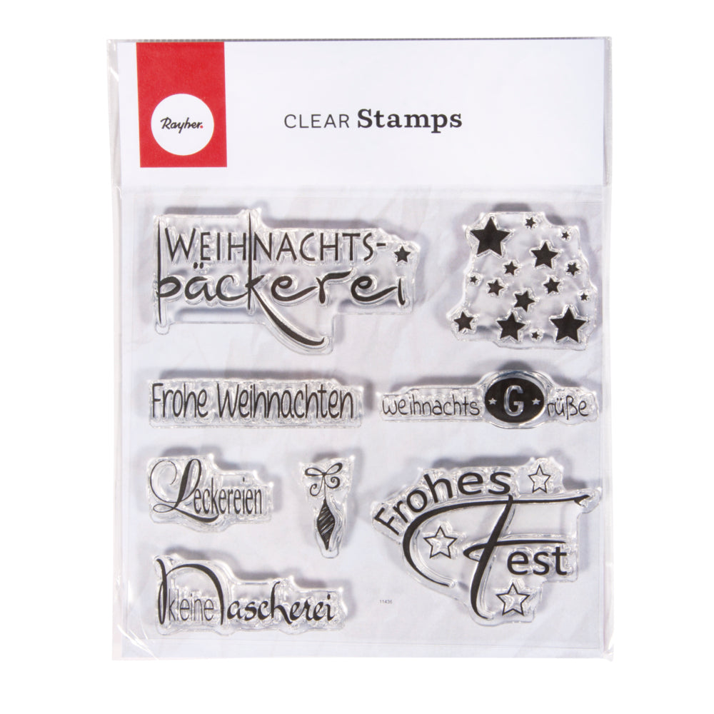 Clear Stamps Weihnachten Weihnachtsbäckerei