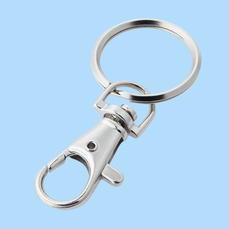 Schlüsselring mit Karabiner Set