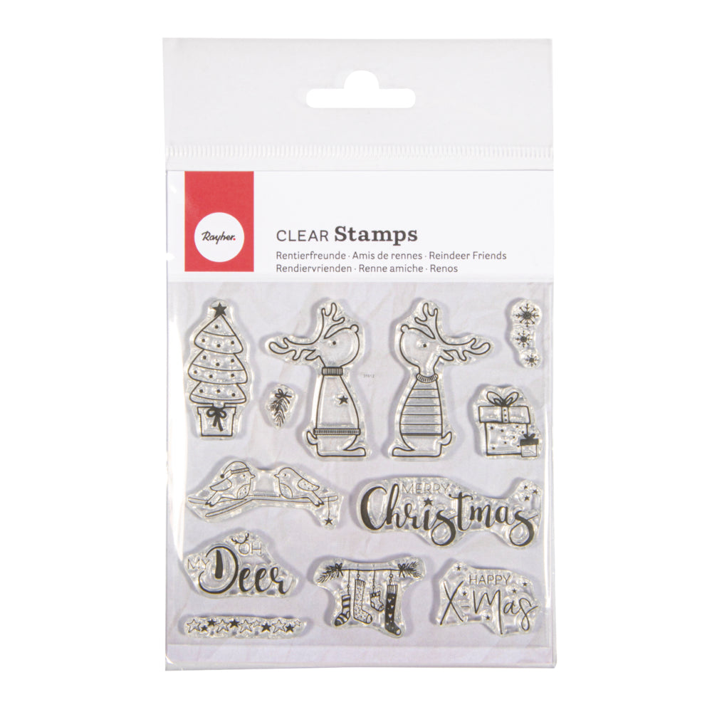 Clear Stamps Rentierfreunde