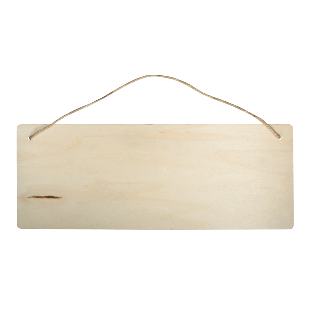 Holzschild Rechteck