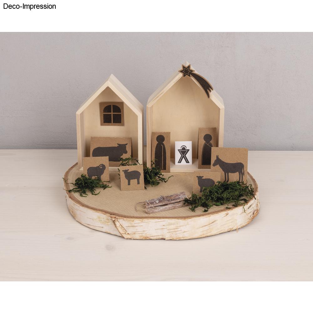Clear Stamps Krippe