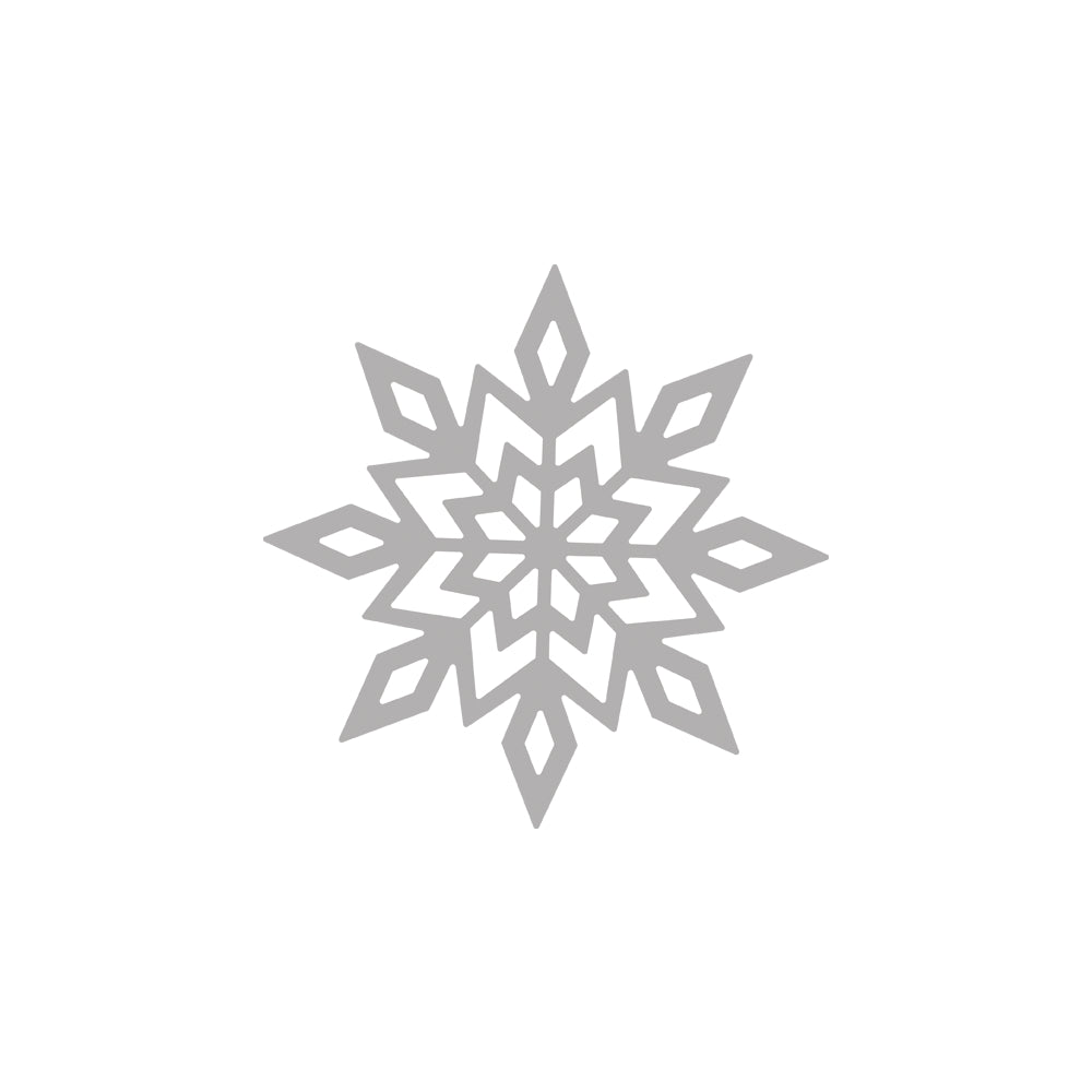 Stanzschablone Schneeflocke