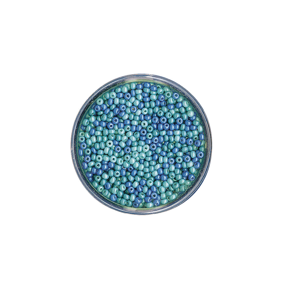Rocailles, 2,6 mm perlmutt mix
