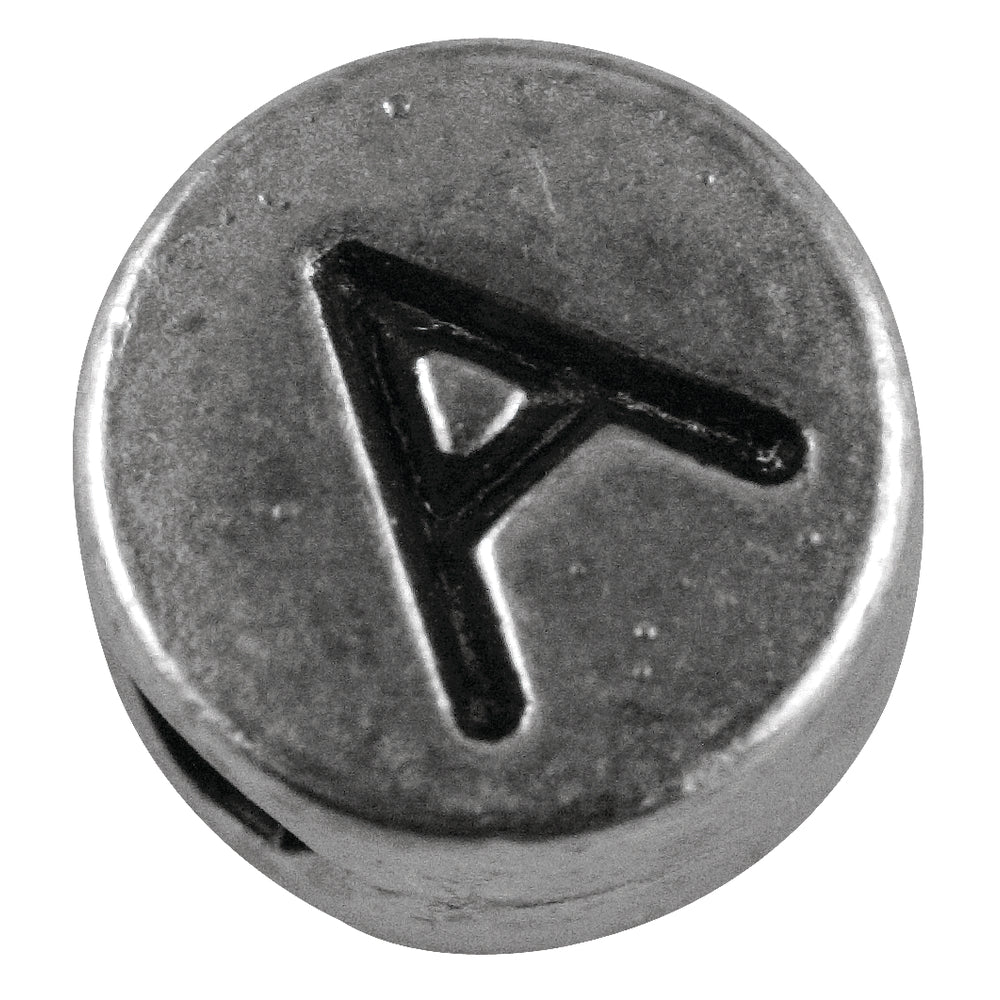 Buchstaben aus Metall silber