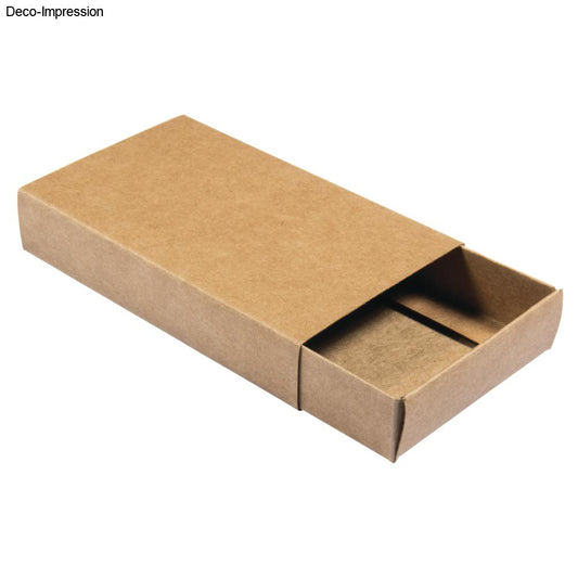 Streichholzschachtel Set groß kraft , FSC