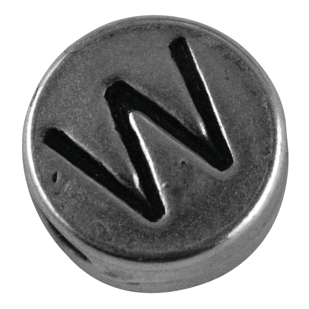 Buchstaben aus Metall silber