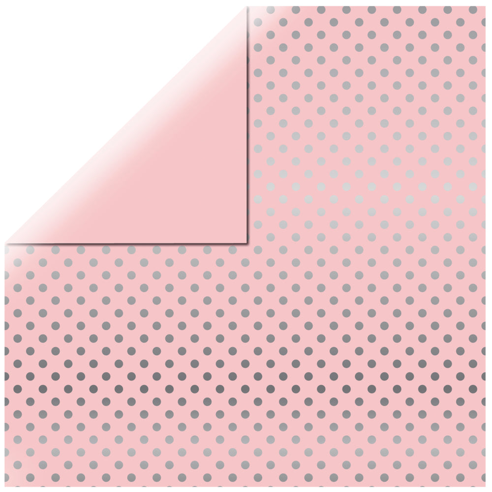 Papier mit Folienpunkten