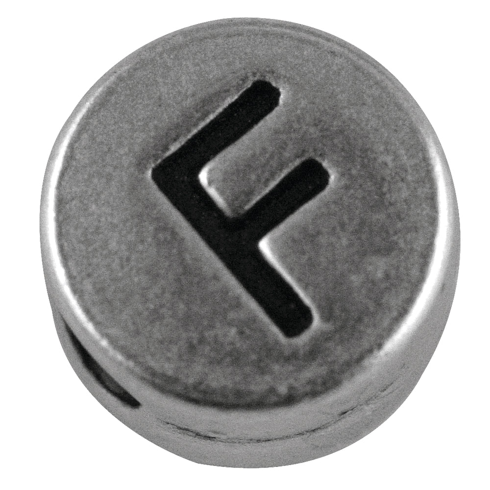 Buchstaben aus Metall silber