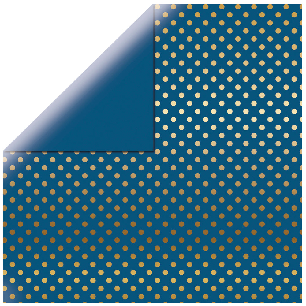 Papier mit Folienpunkten