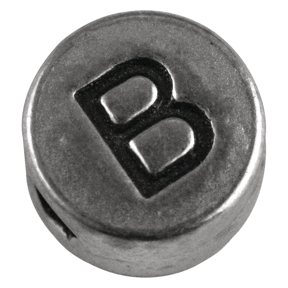 Buchstaben aus Metall silber