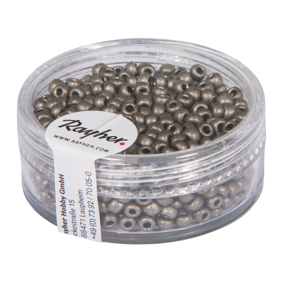 Rocailles metallic 2,6 mm ø