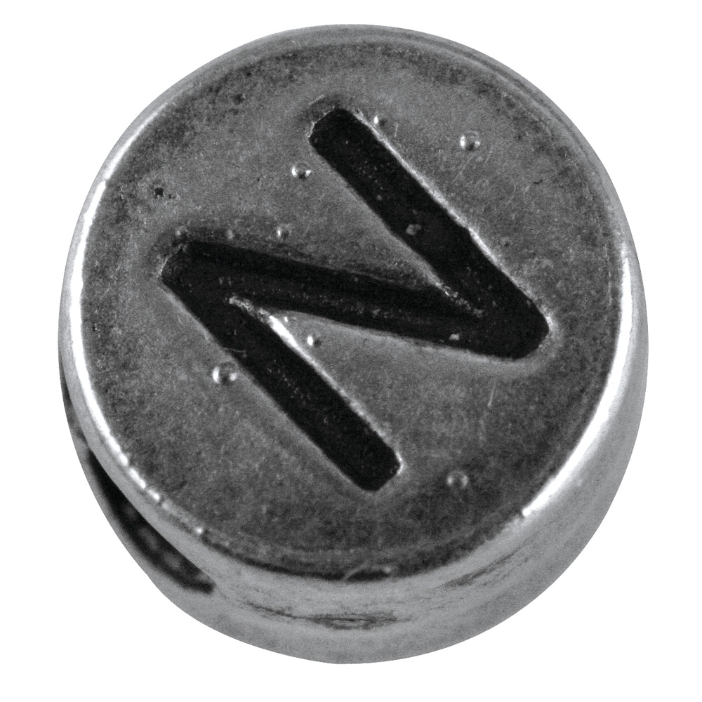 Buchstaben aus Metall silber