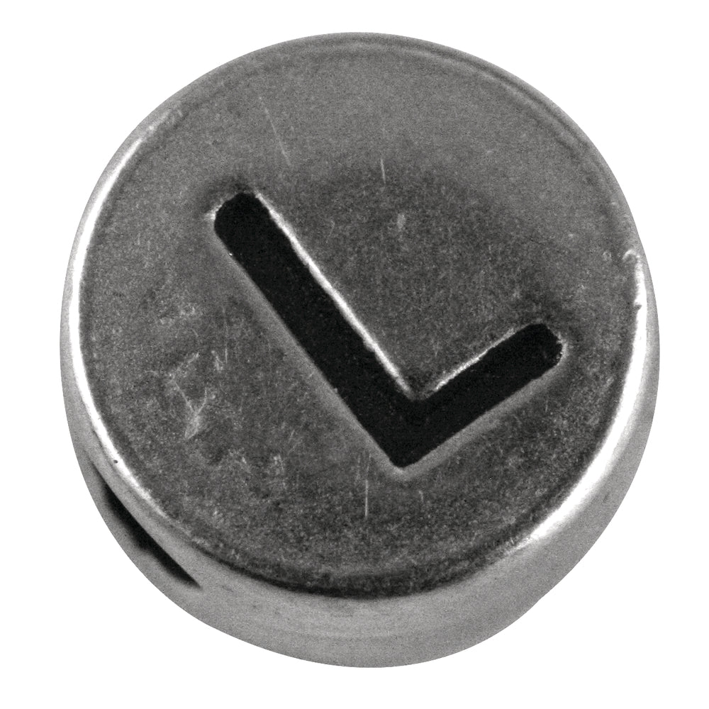 Buchstaben aus Metall silber