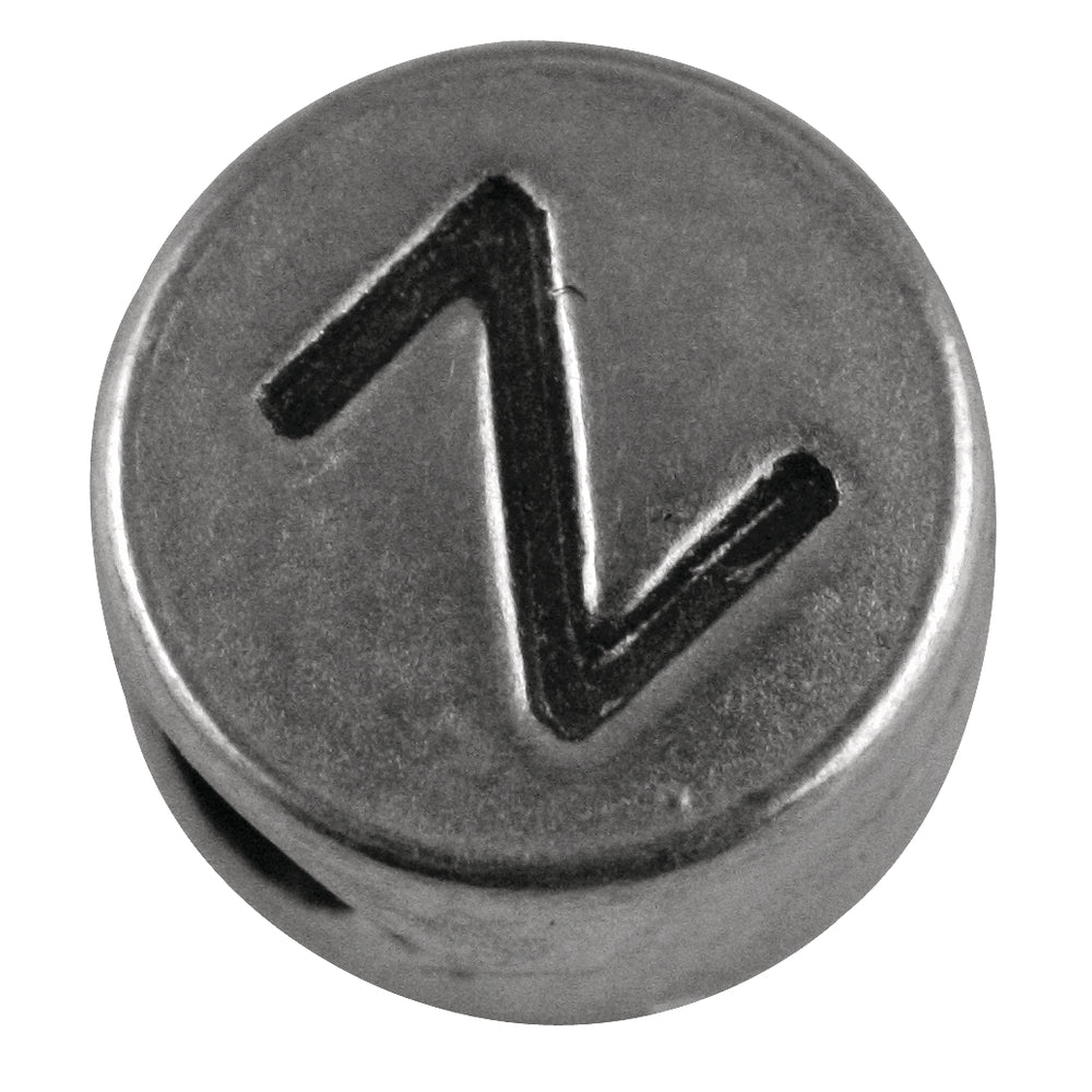 Buchstaben aus Metall silber