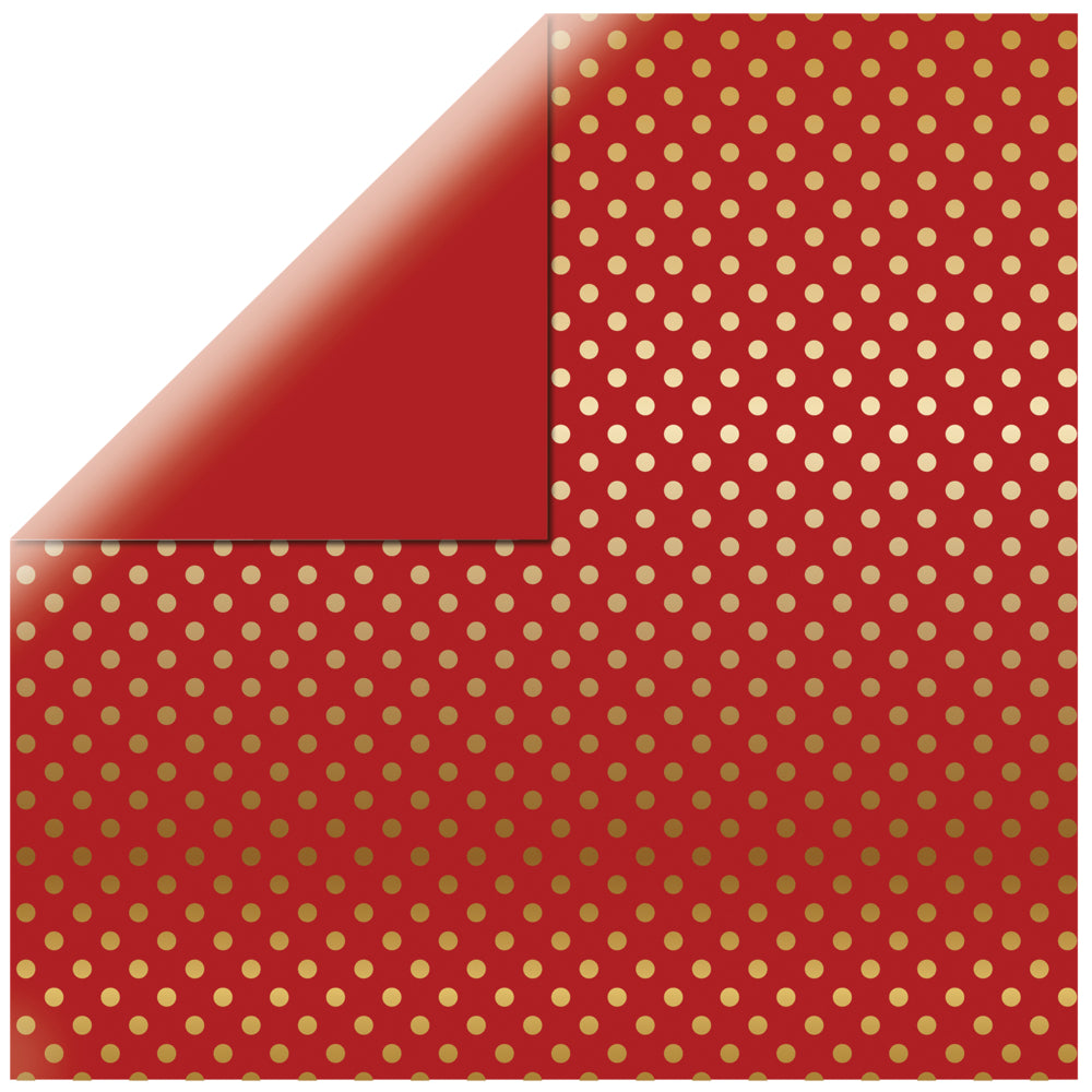 Papier mit Folienpunkten