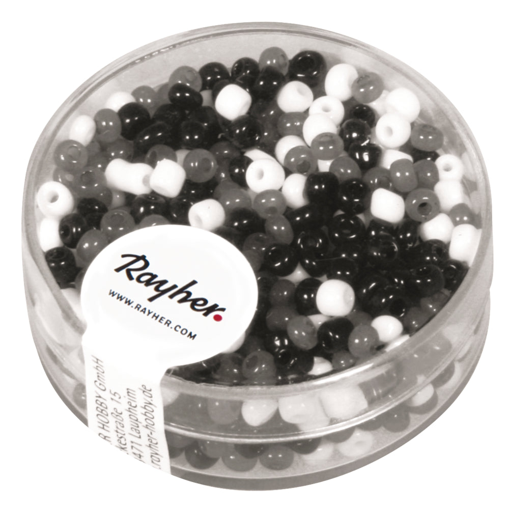 Rocailles, 2,6 mm perlmutt mix