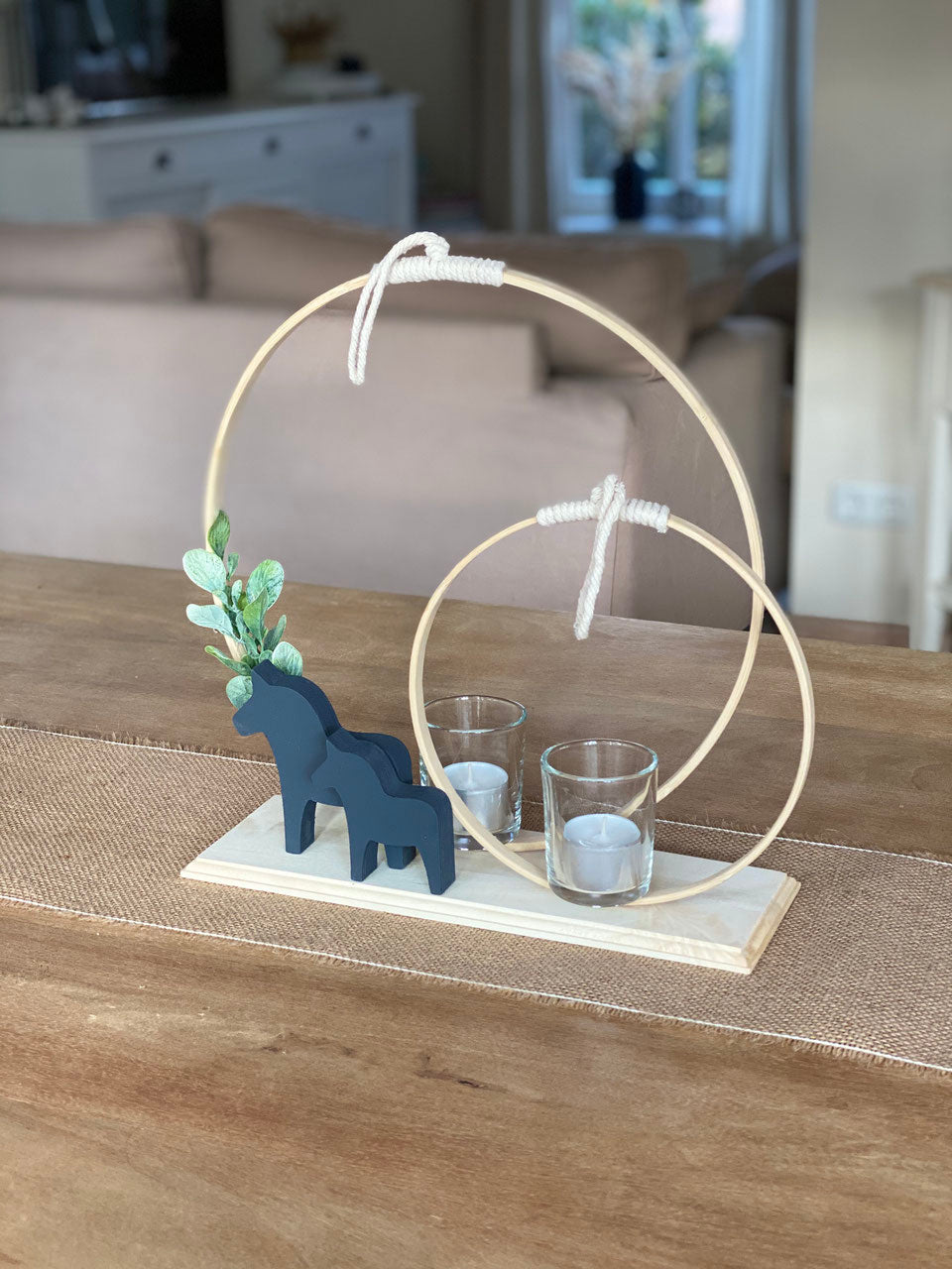 Kerzendeko Ringe Kreativset