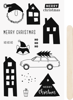 Rubbelsticker Weihnachten