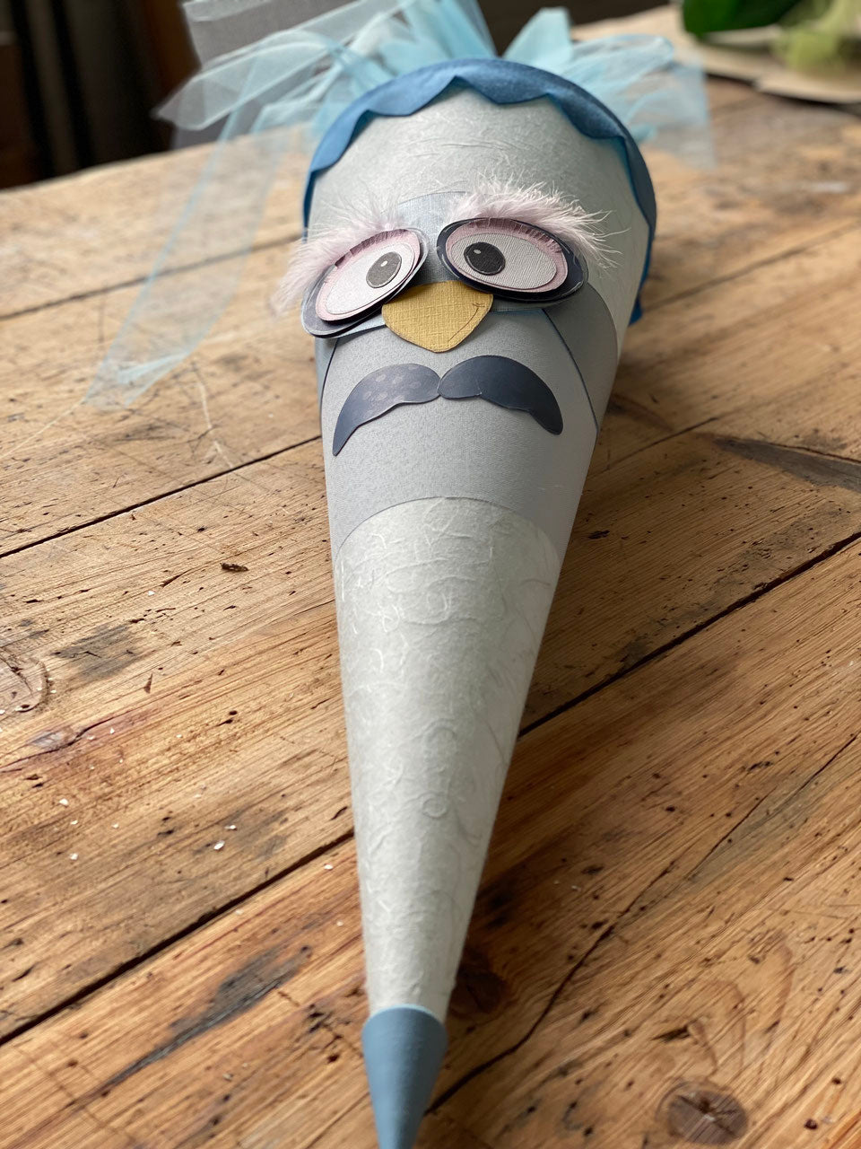 Schultütenbastelset kleine Eule