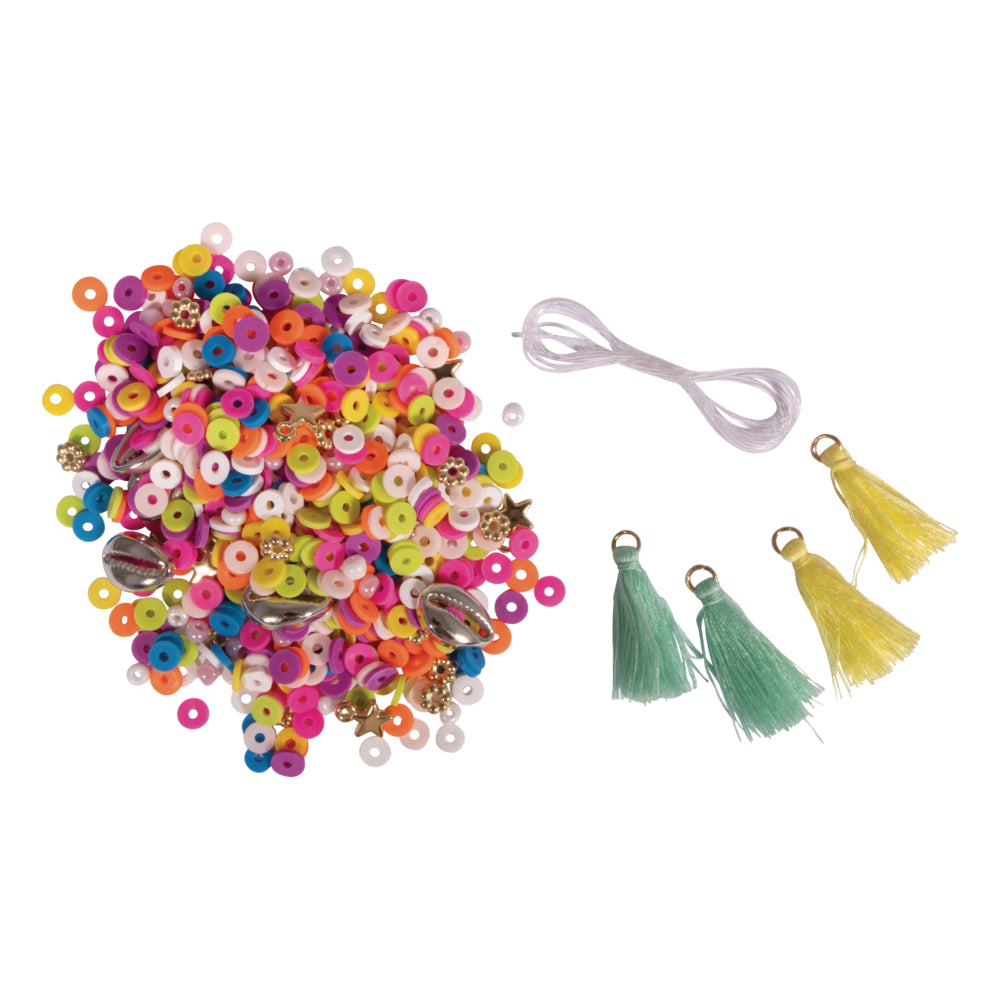 Perlen Set aus Polymer-Ton Heishi