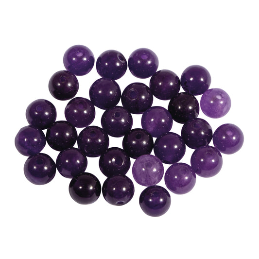 Halbedelsteinperlen Amethyst 6 mm
