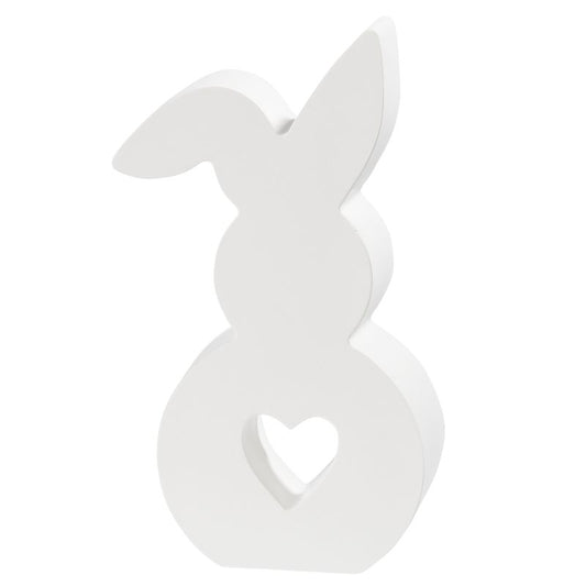 Silikonform Hase mit Herz und Knickohr