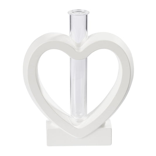 Silikonform Vase Herz
